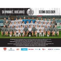 Plakát A-týmu SK Dynamo ČB 2023/24